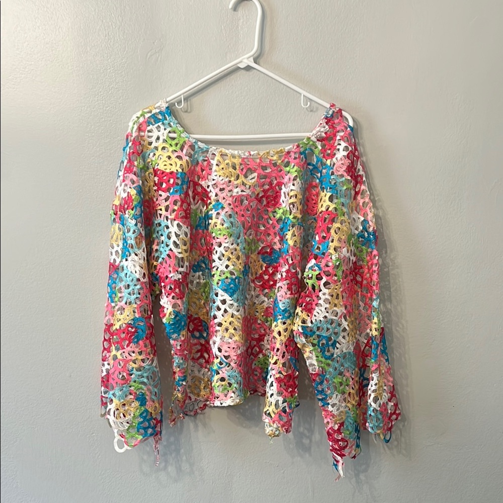 Colorful Crochet Top